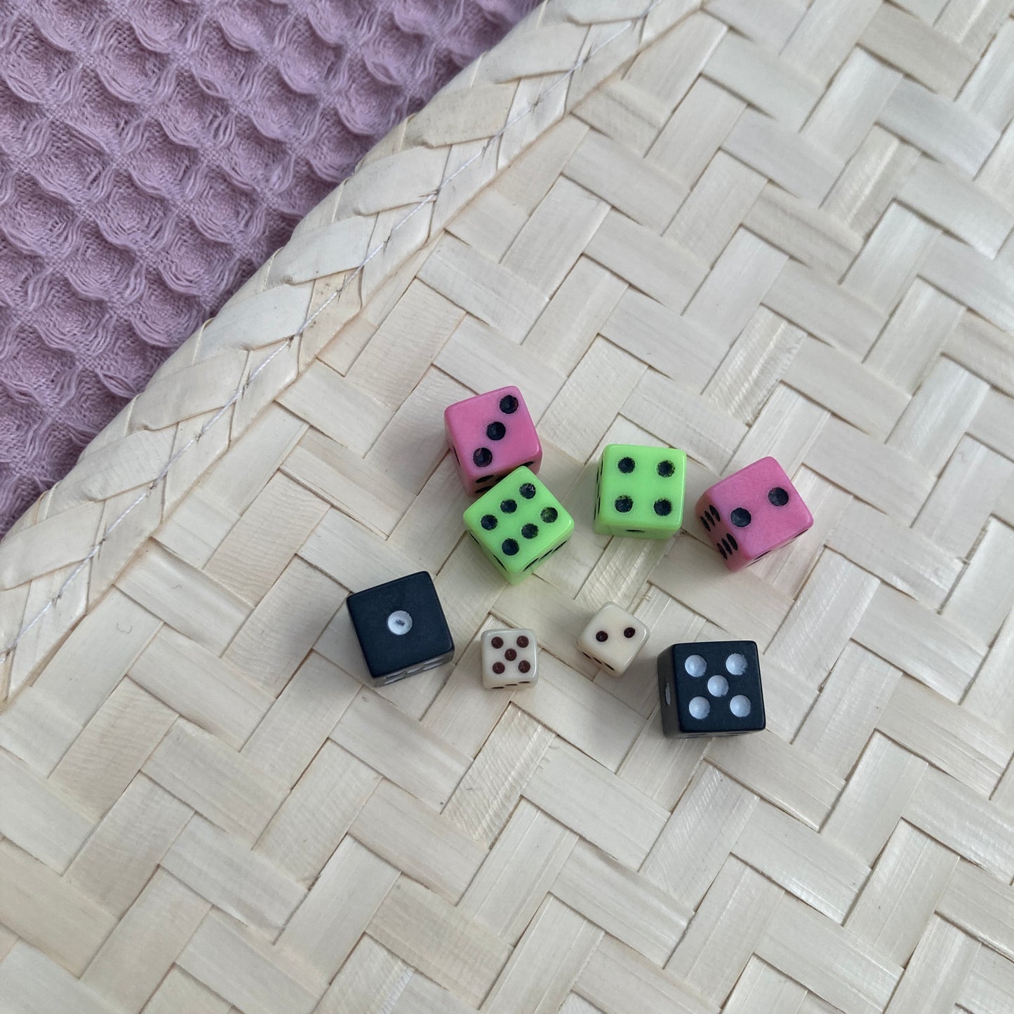 Würfel 6seitig - klein & mini