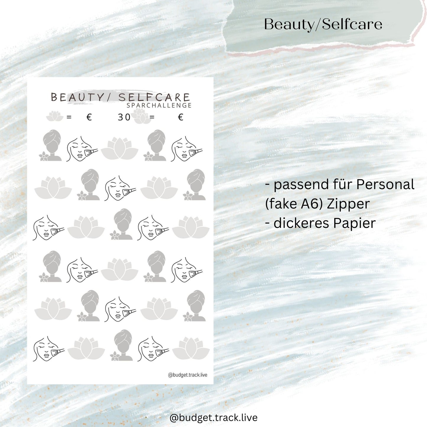 Beauty/ Selfcare - Sparchallenge