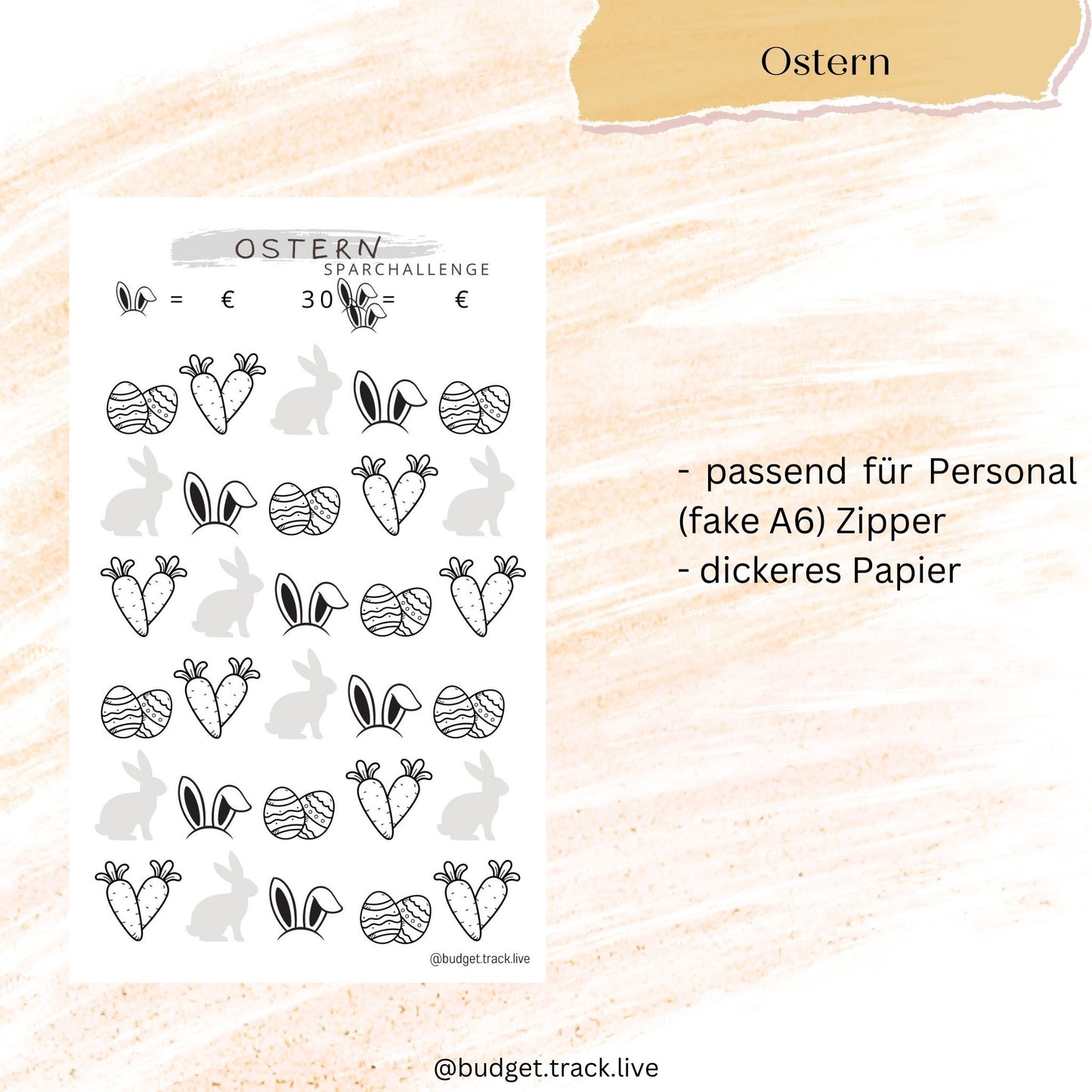 Ostern - Sparchallenge