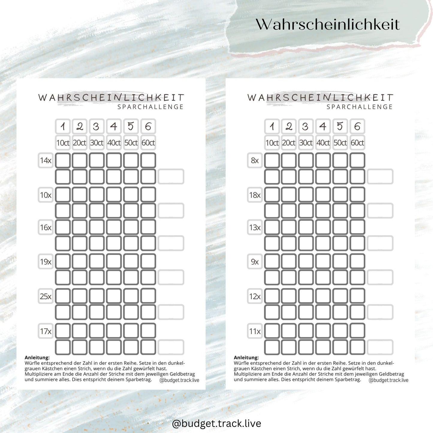 Wahrscheinlichkeit - Sparchallenge
