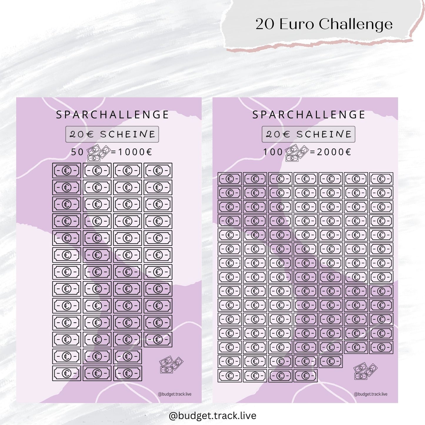 20€-Challenge Sparchallenge