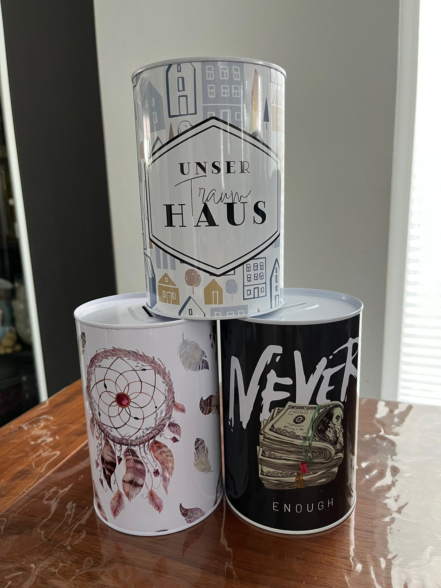 Spardose Metall - Sparchallenge - 52-Wochenchallenge