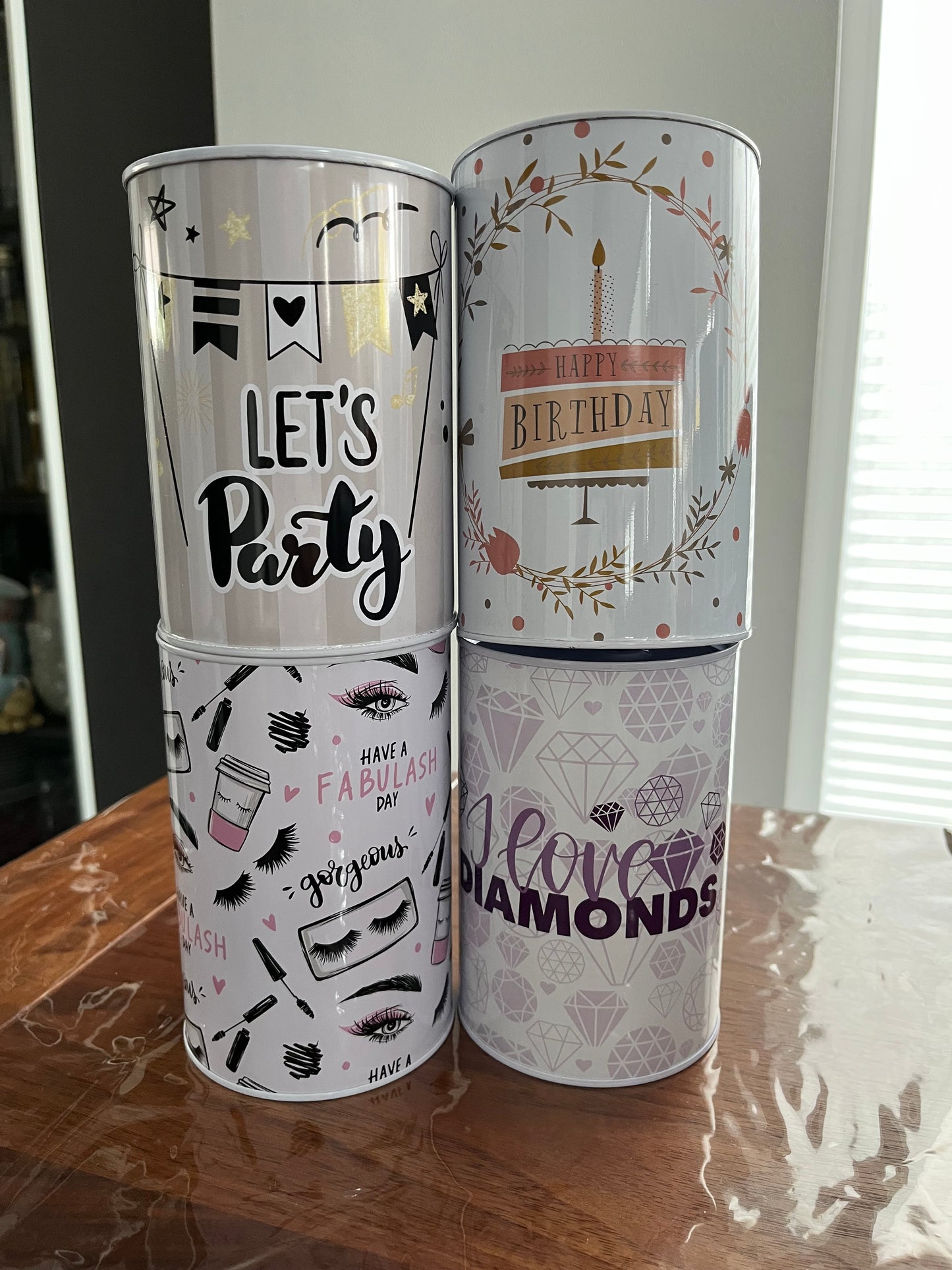 Spardose Metall - Sparchallenge - 52-Wochenchallenge