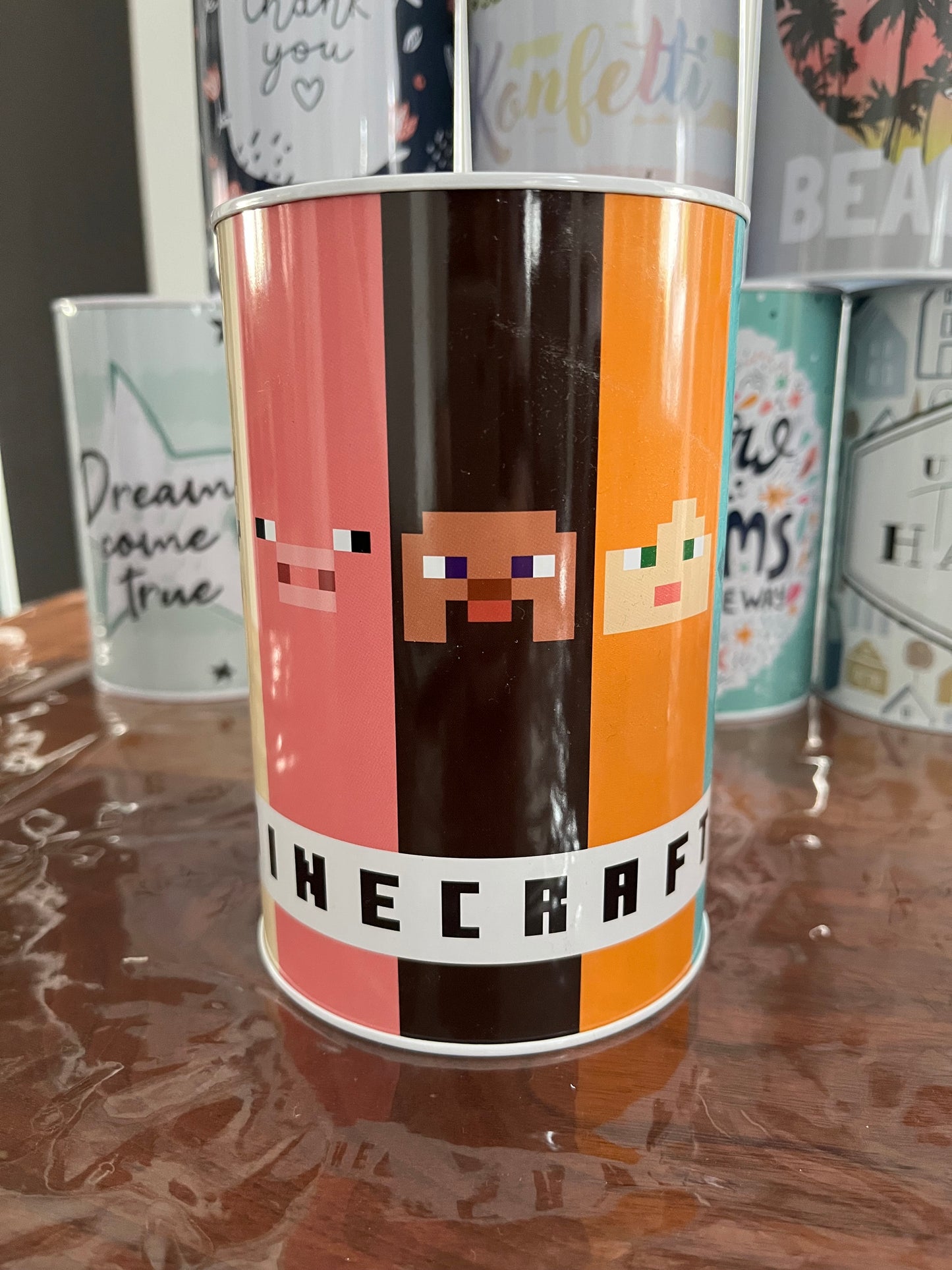 Spardose Metall - Sparchallenge - 52-Wochenchallenge