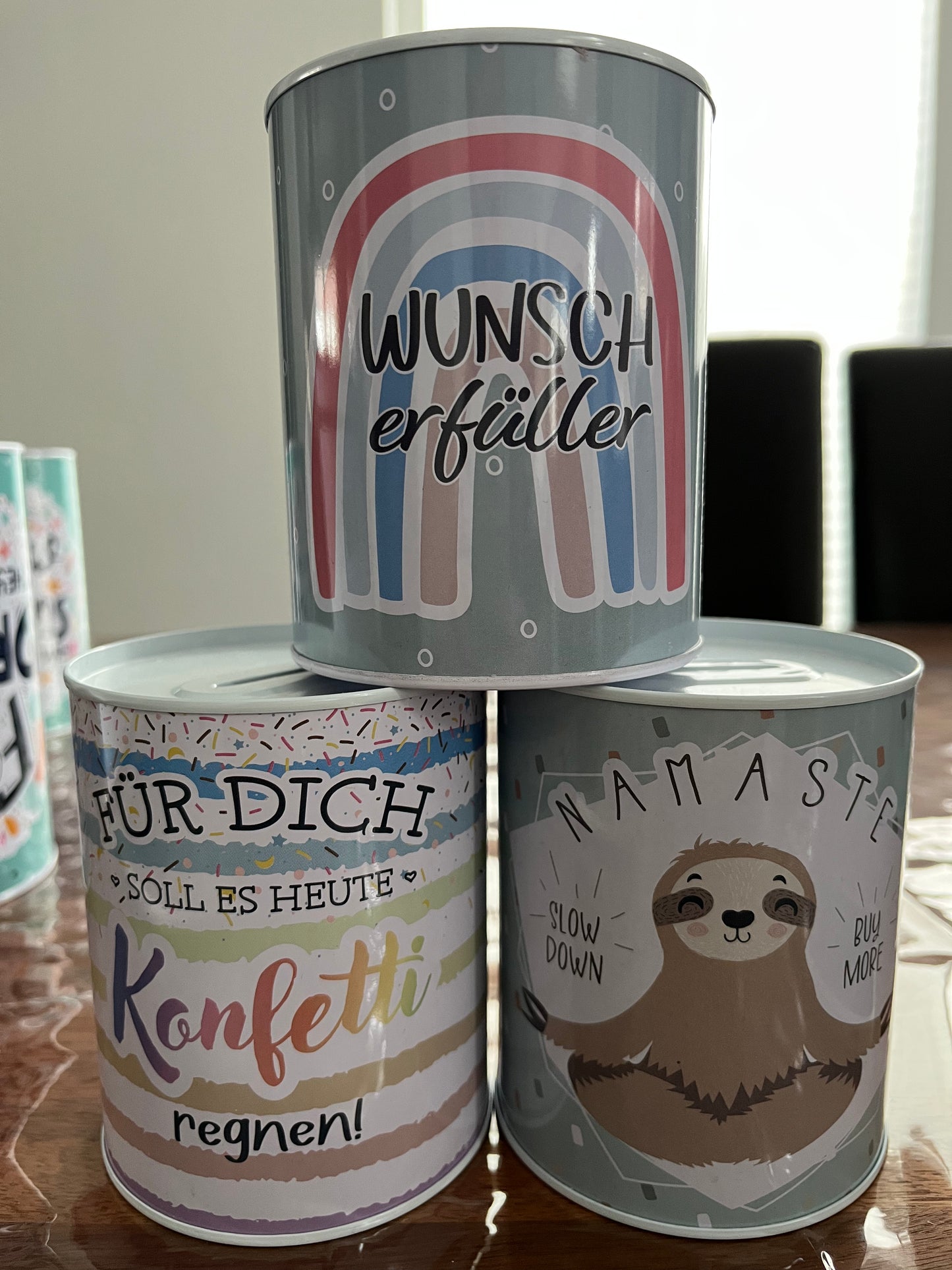 Spardose Metall - Sparchallenge - 52-Wochenchallenge