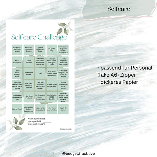Selfcare - Sparchallenge