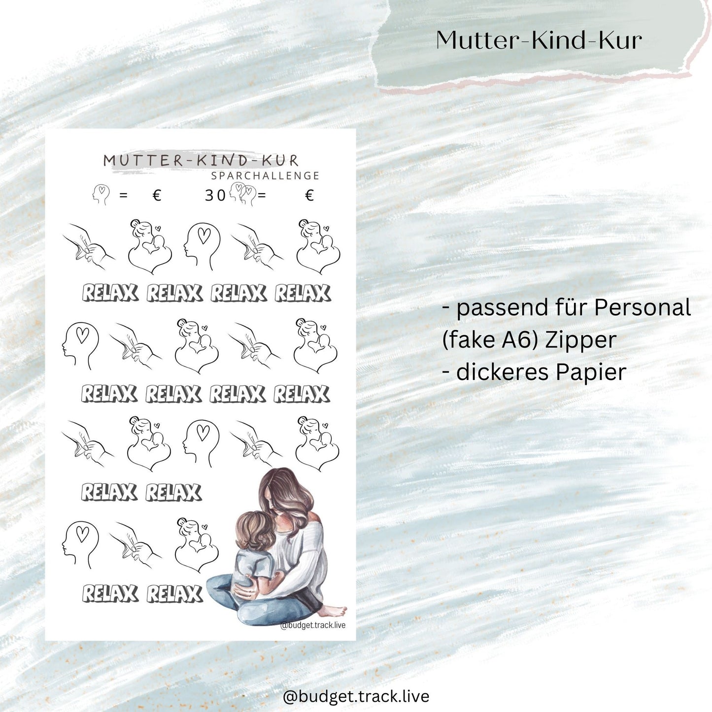 Mama-Kind-Kur Sparchallenge