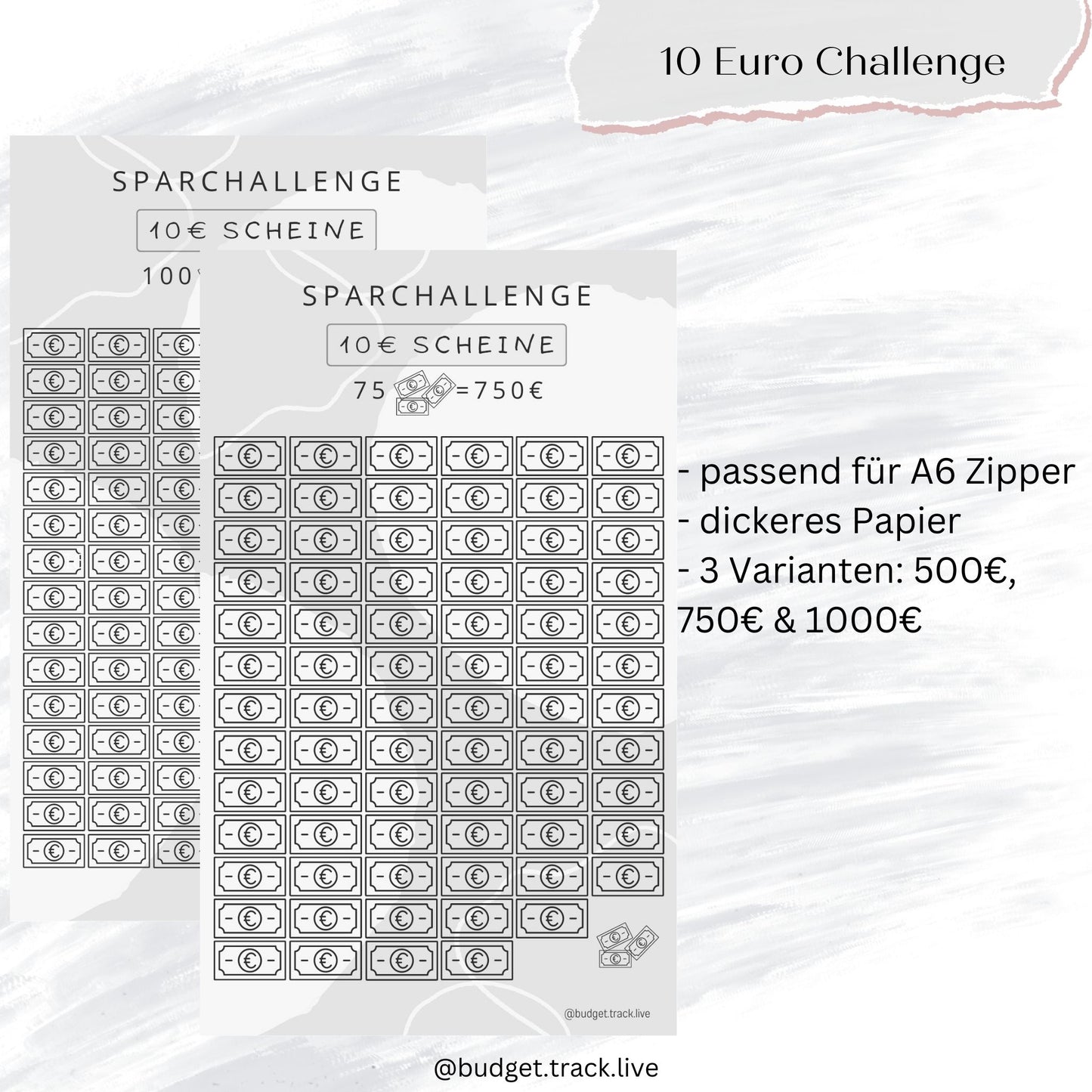 10€-Challenge Sparchallenge