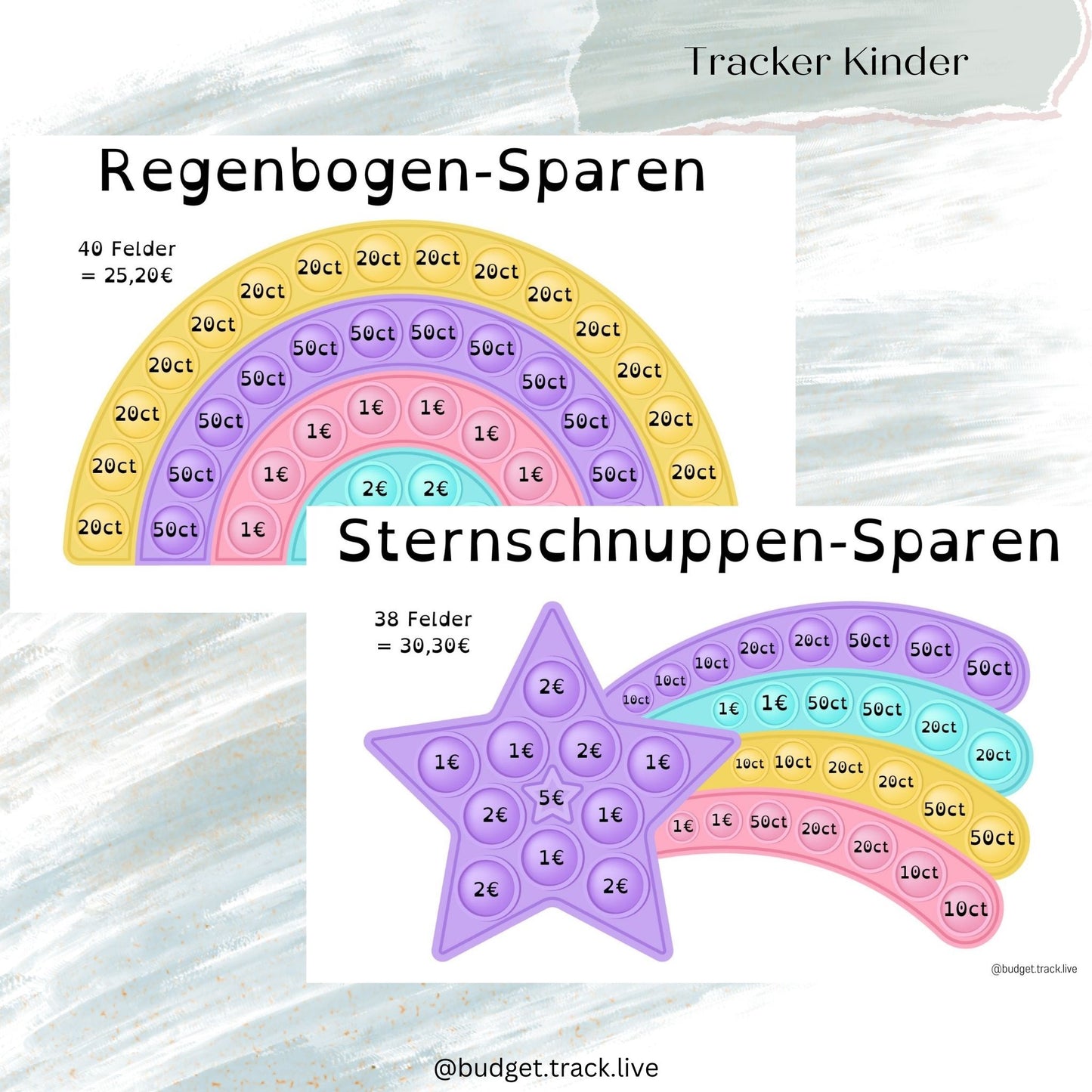 Kinder Starterset - Taschengeld - Budgetbinder