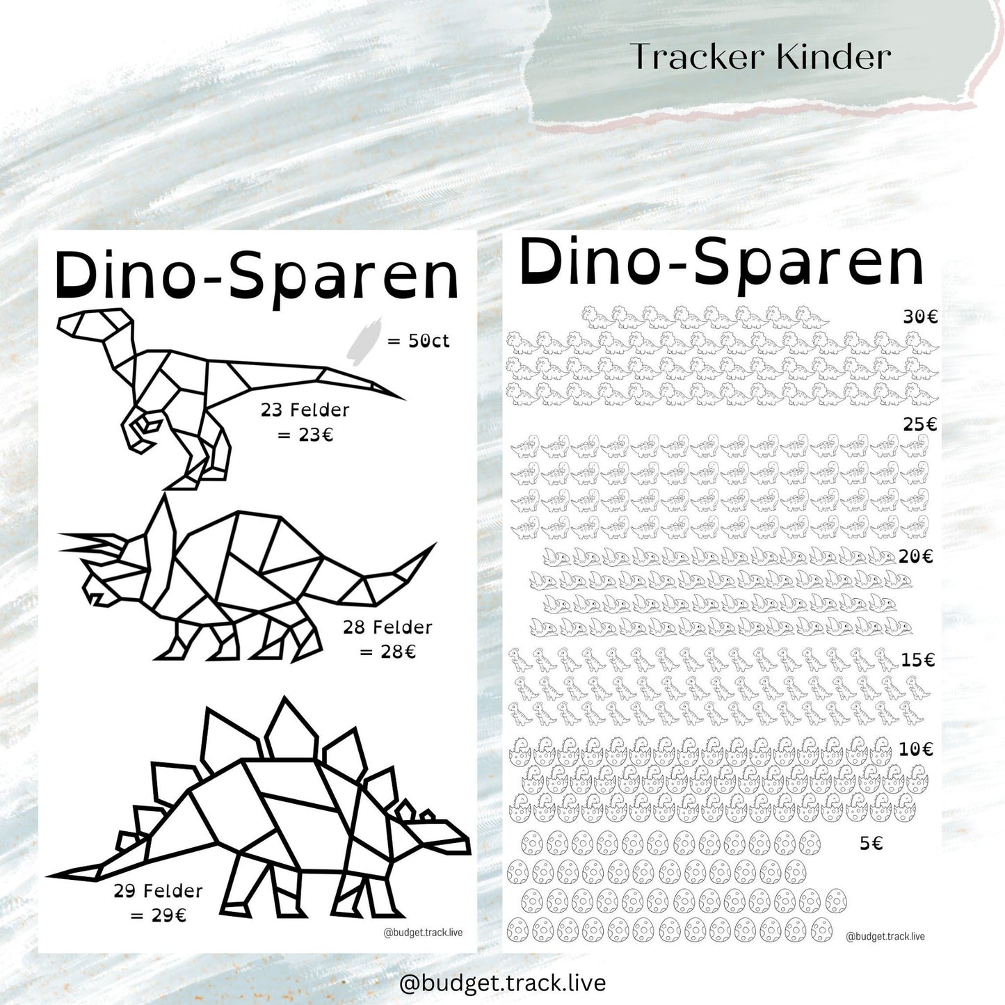 Kinder Starterset - Taschengeld - Budgetbinder