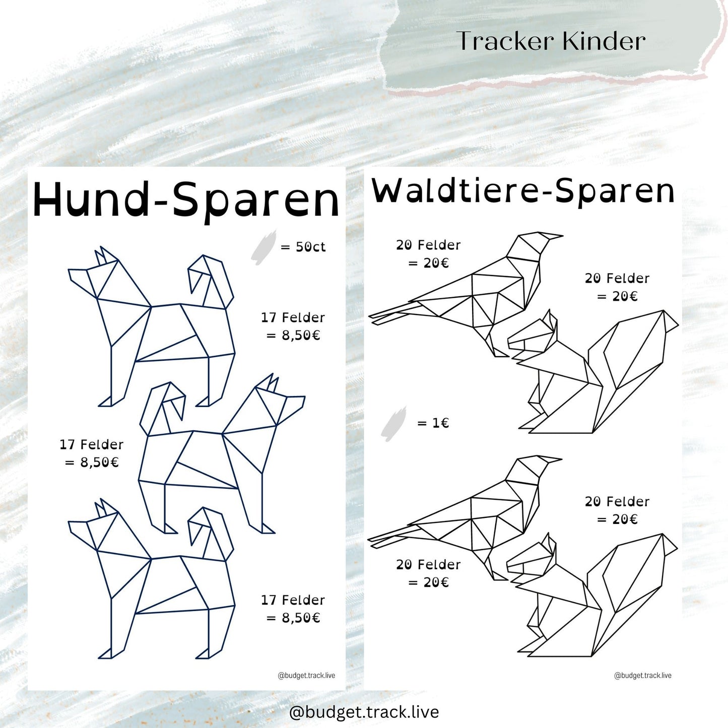 Sparchallenge - Tracker für Kinder